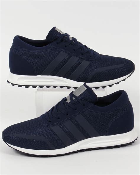 navy blue adidas shoes men